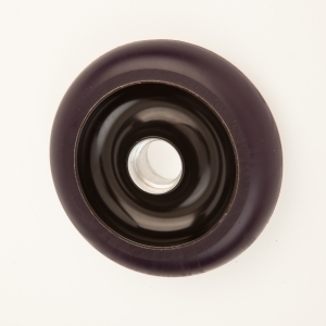 View 100 and 110mm anodized cores, colored pu scooter rollerski's