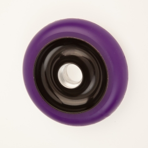 View 100 and 110mm anodized cores, colored pu scooter rollerski's