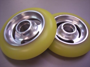 View oem production wheels rollerski's